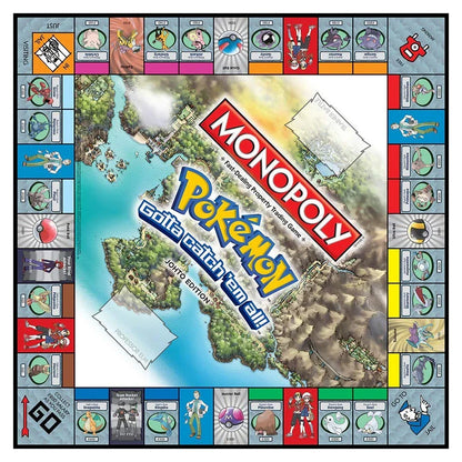Monopoly Game: Pokémon Johto Edition - Jaiman Toys