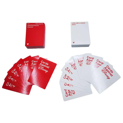 Cards Against Disney Your Childhood Table Card Games Adult Party Game Red Box - Jaiman Toys