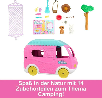 Barbie Club Chelsea Camper Dollhouse playset - HNH90 - Jaiman Toys