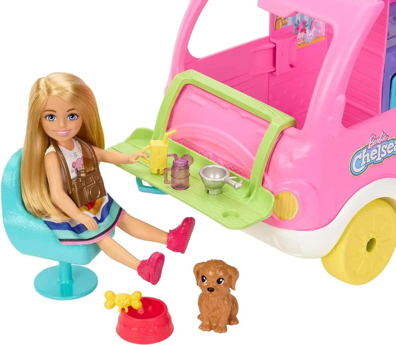 Barbie Club Chelsea Camper Dollhouse playset - HNH90 - Jaiman Toys