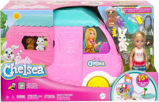 Barbie Club Chelsea Camper Dollhouse playset - HNH90 - Jaiman Toys