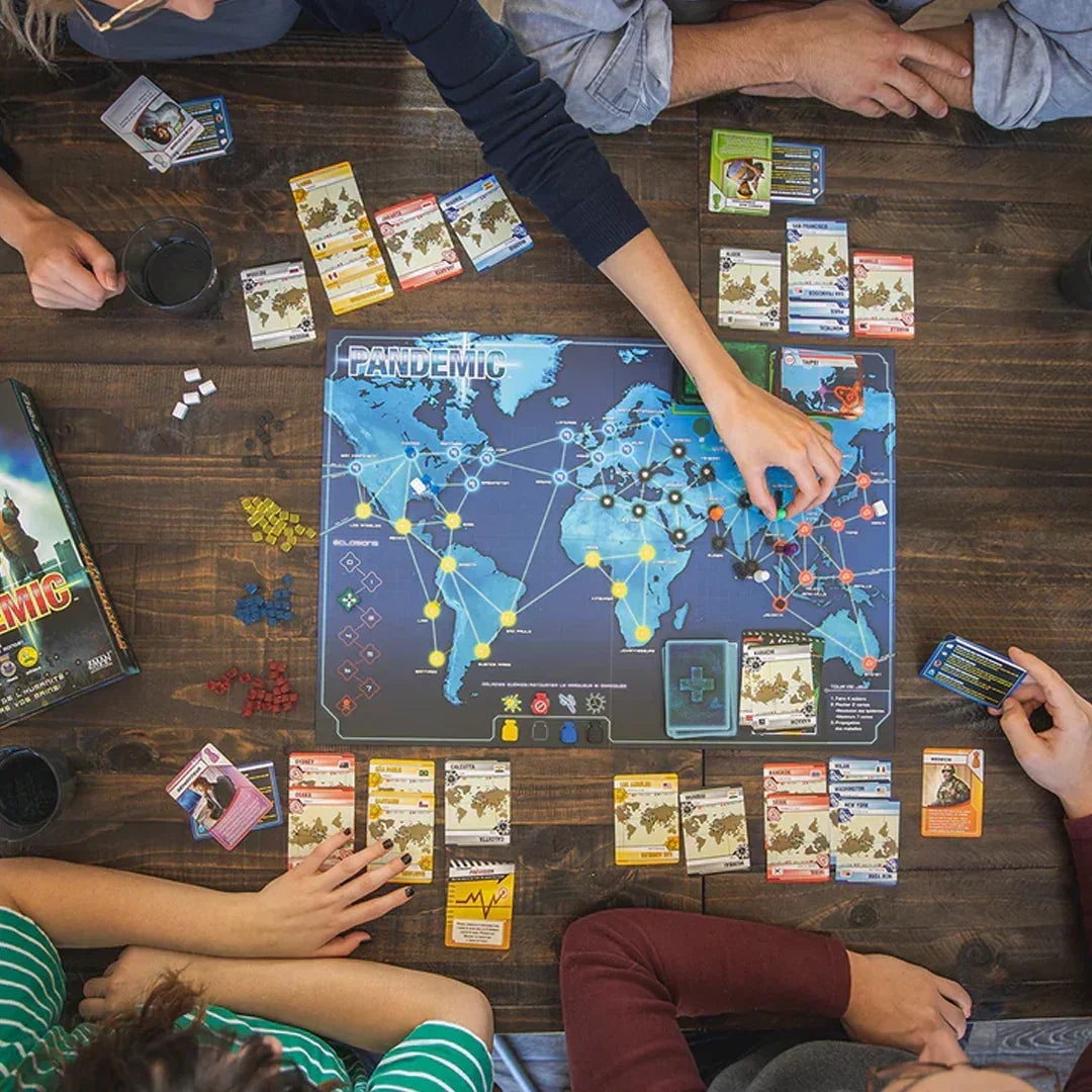 Pandemic Survival Strategy Board Game | Cooperative Gameplay for Family and Friends - Jaiman Toys