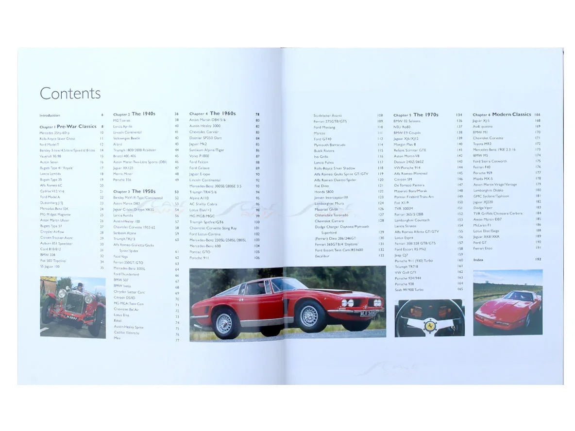 Classic Cars The World`s Greatest Automobiles by Parragon - Jaiman Toys