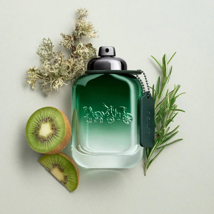 Coach Green Eau De Toilette Spray for Men – 100ml (3.3 fl.oz) - Jaiman Toys