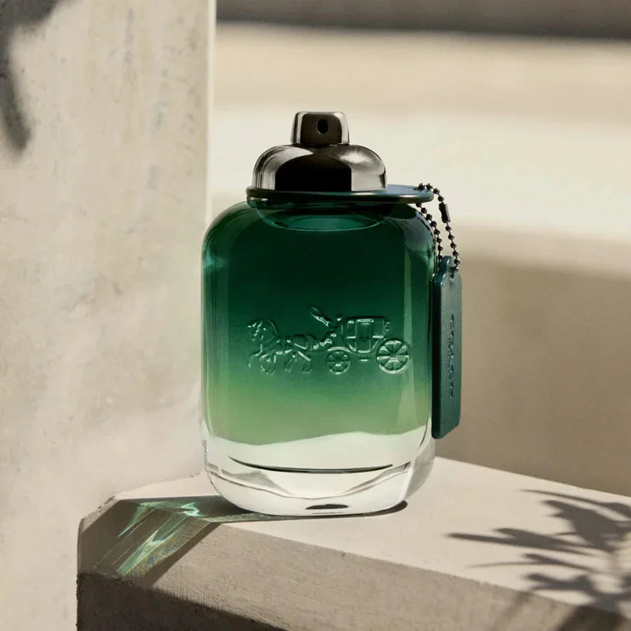 Coach Green Eau De Toilette Spray for Men – 100ml (3.3 fl.oz) - Jaiman Toys