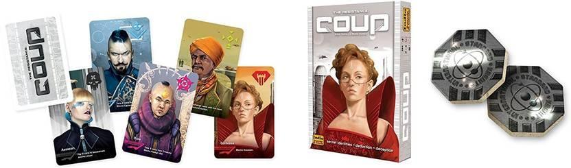 Coup : The Resistance Universe Card Game - Jaiman Toys