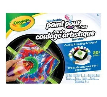 Crayola Washable Paint Pour Art Set for Kids above 8+ Years - Jaiman Toys