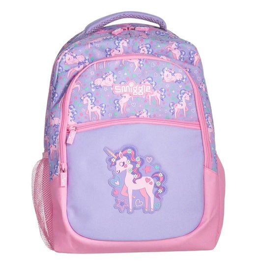 Smiggle School Bag : Unicorn Colorful & Stylish 16 Inch Backpack for Kids - Jaiman Toys