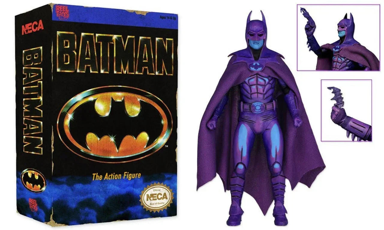 NECA Reel Toys Batman 1989 Video Game Appearance Action Figure Age 14+ - Jaiman Toys