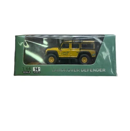 Decode Land Rover Defender 4x4 – White with Accessories | 1:64 Diecast Model Car- 5 Colors