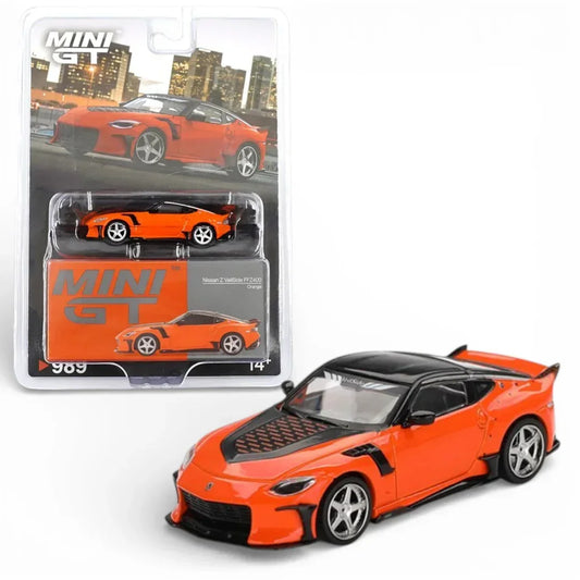 Mini GT 1:64 Racing – Blister -Nissan Z VeilSide FFZ400 Orange Diecast Car