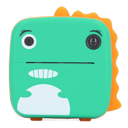 Instant Print Camera for Kids Digital Camera for Kids with Print Paper Photo Printer Camera for Kids 50M Pixel 2.4"inch Screen MP3 Player Video Recording (Dinosaur) - Jaiman Toys