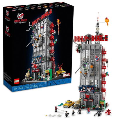 BOX DAMAGE - LEGO Marvel Spider-Man Daily Bugle Newspaper Office 76178 Building Set - Jaiman Toys