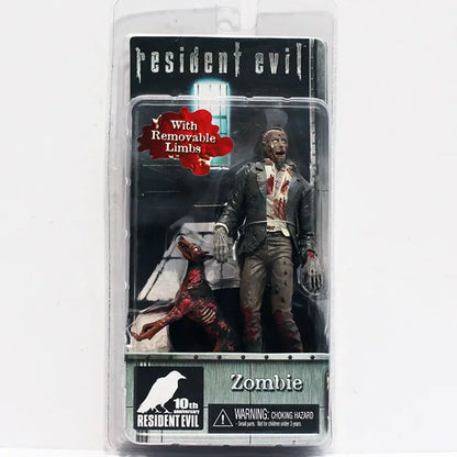NECA Resident Evil Zombie & Dog 10th Anniversary 7" Action Figure - Jaiman Toys