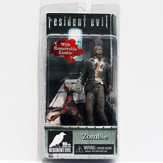 NECA Resident Evil Zombie & Dog 10th Anniversary 7" Action Figure - Jaiman Toys