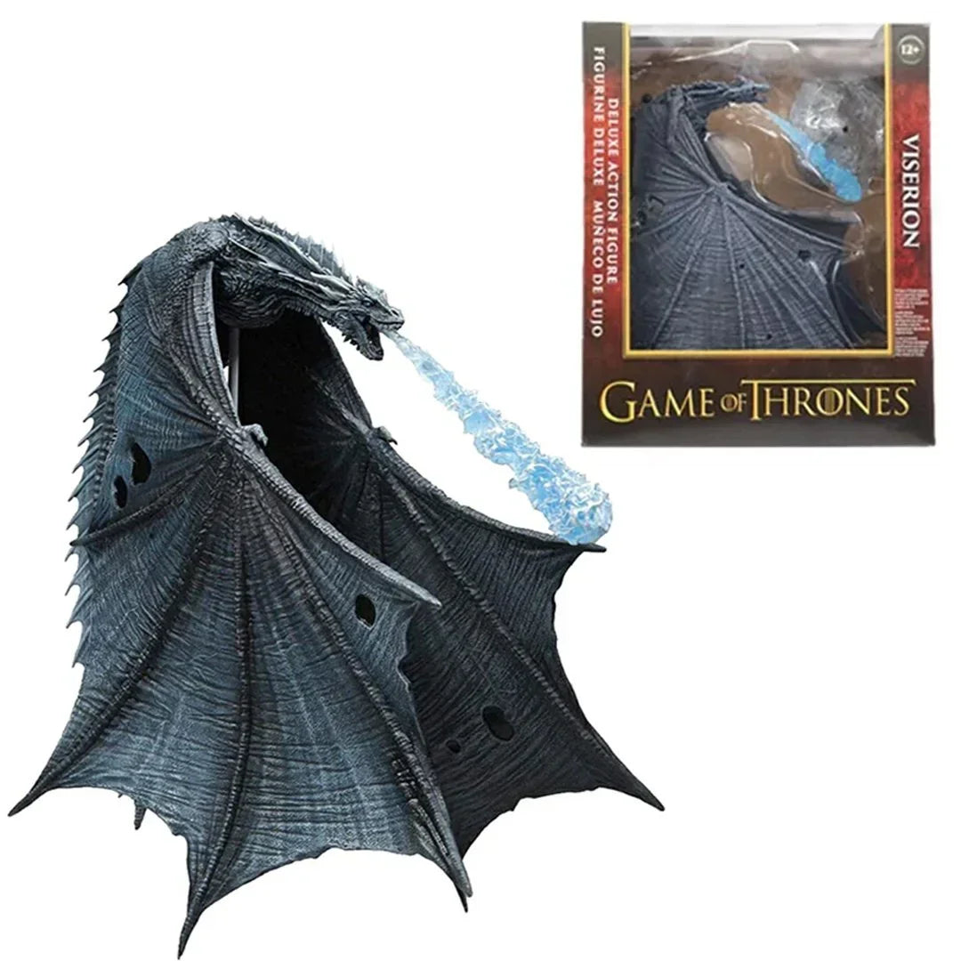 "Mcfarlane Toys Game of Thrones: Viserion Deluxe Action Figure – Unleash the Dragon - Jaiman Toys