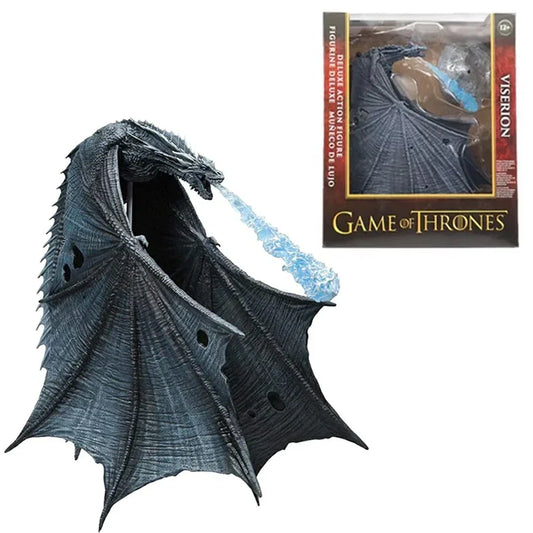 "Mcfarlane Toys Game of Thrones: Viserion Deluxe Action Figure – Unleash the Dragon - Jaiman Toys