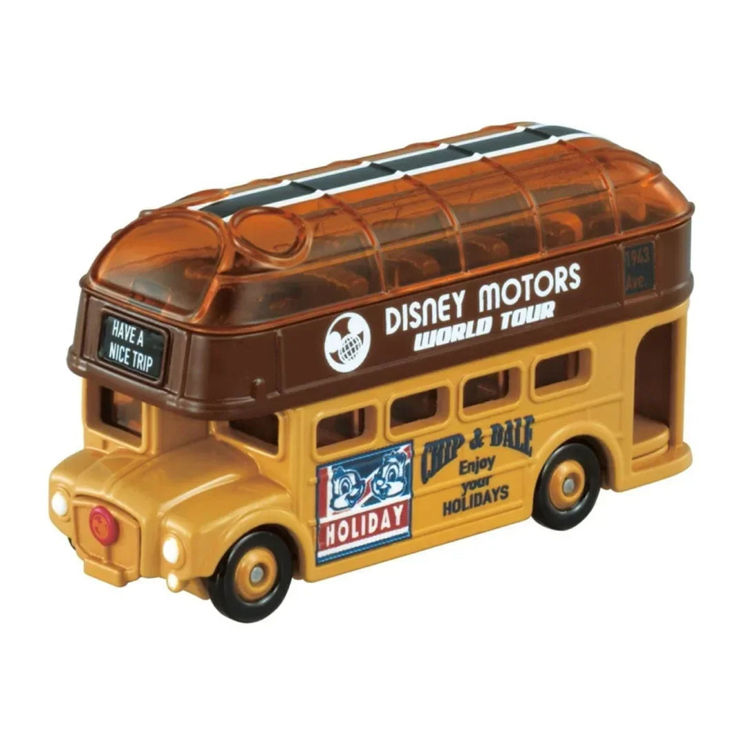 Takara Tomy Tomica Disney Motors World Tour Sunny Decker Chip &amp; Dale - Jaiman Toys