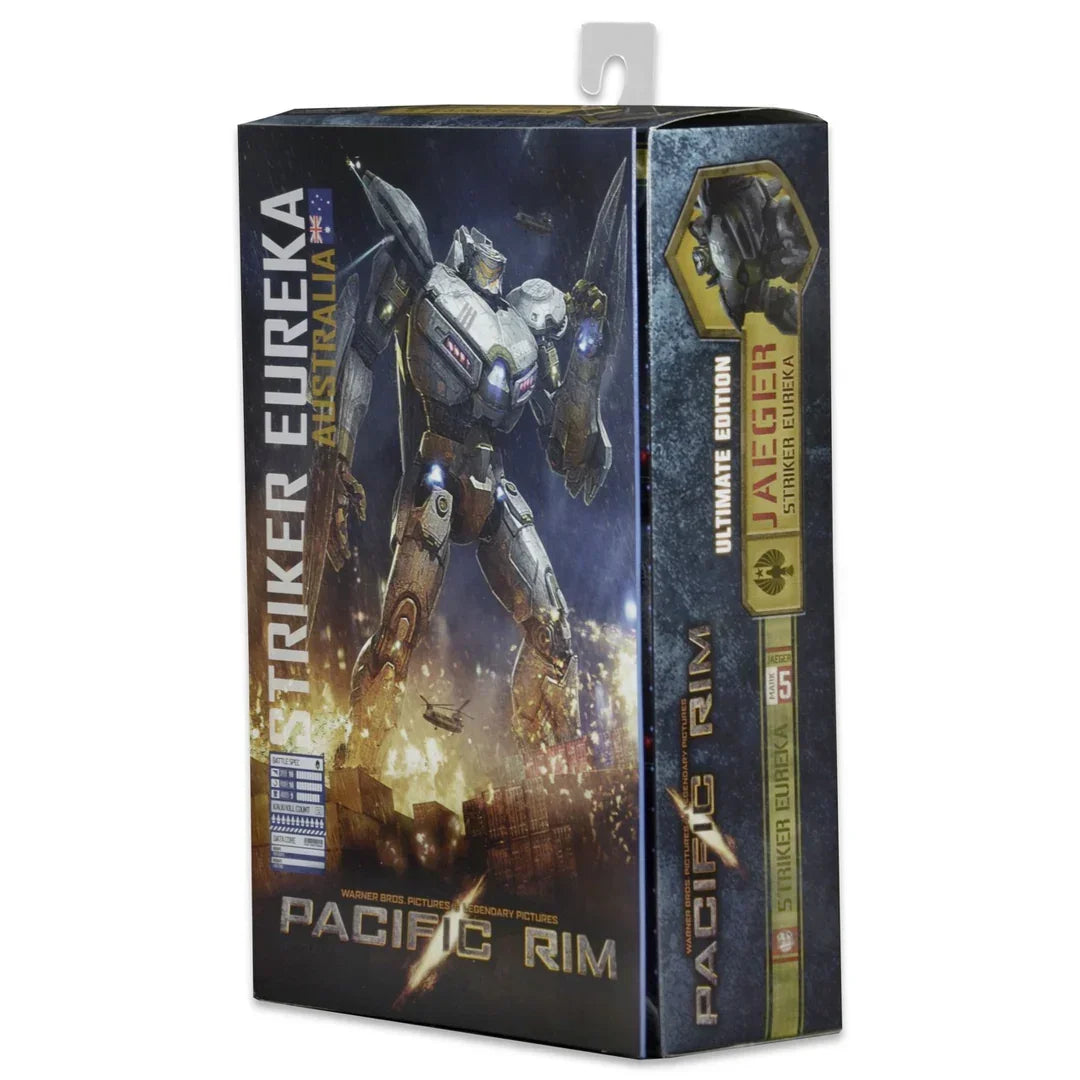 Pacific Rim Striker Eureka Jaeger action figure toy in collectible packaging