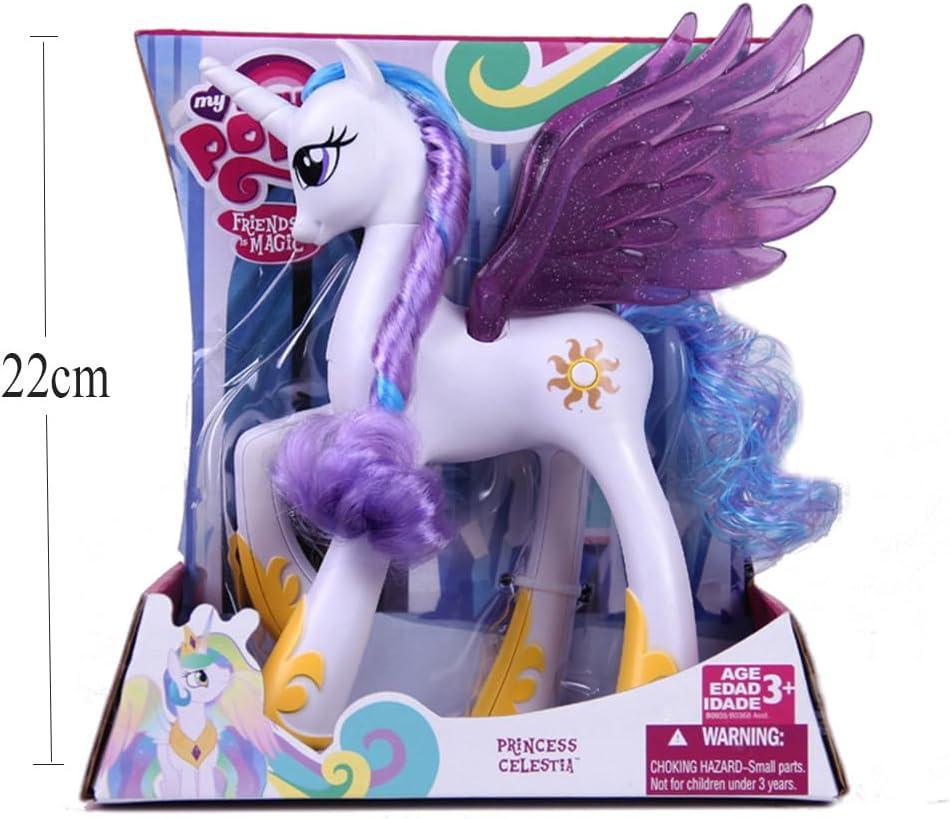 My Little Pony Horse Toy Friendship Movie Feature Character 22cm Action Figure (White) - Jaiman Toys