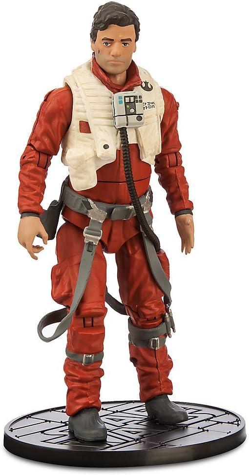 Star Wars Force Awakens Disney Store Poe Dameron Elite Series Die Cast Action Figure - Jaiman Toys