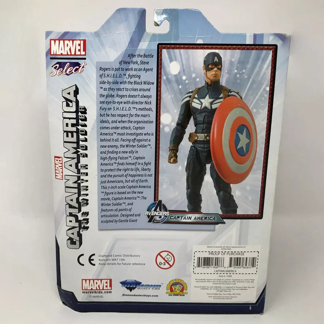 Captain America The Winter Soldier Exclusive Marvel Select masked - Jaiman Toys
