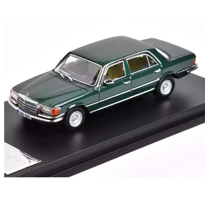 Maxwell 1:64 Gen.5 Mercedes Benz S-Class 450SEL W116 Model Diecast Alloy Car - Green - Jaiman Toys