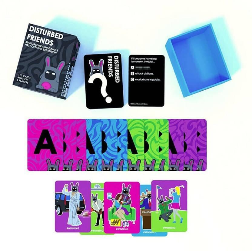 Disturbed Friends This Game Should Be Banned Card Game - Jaiman Toys