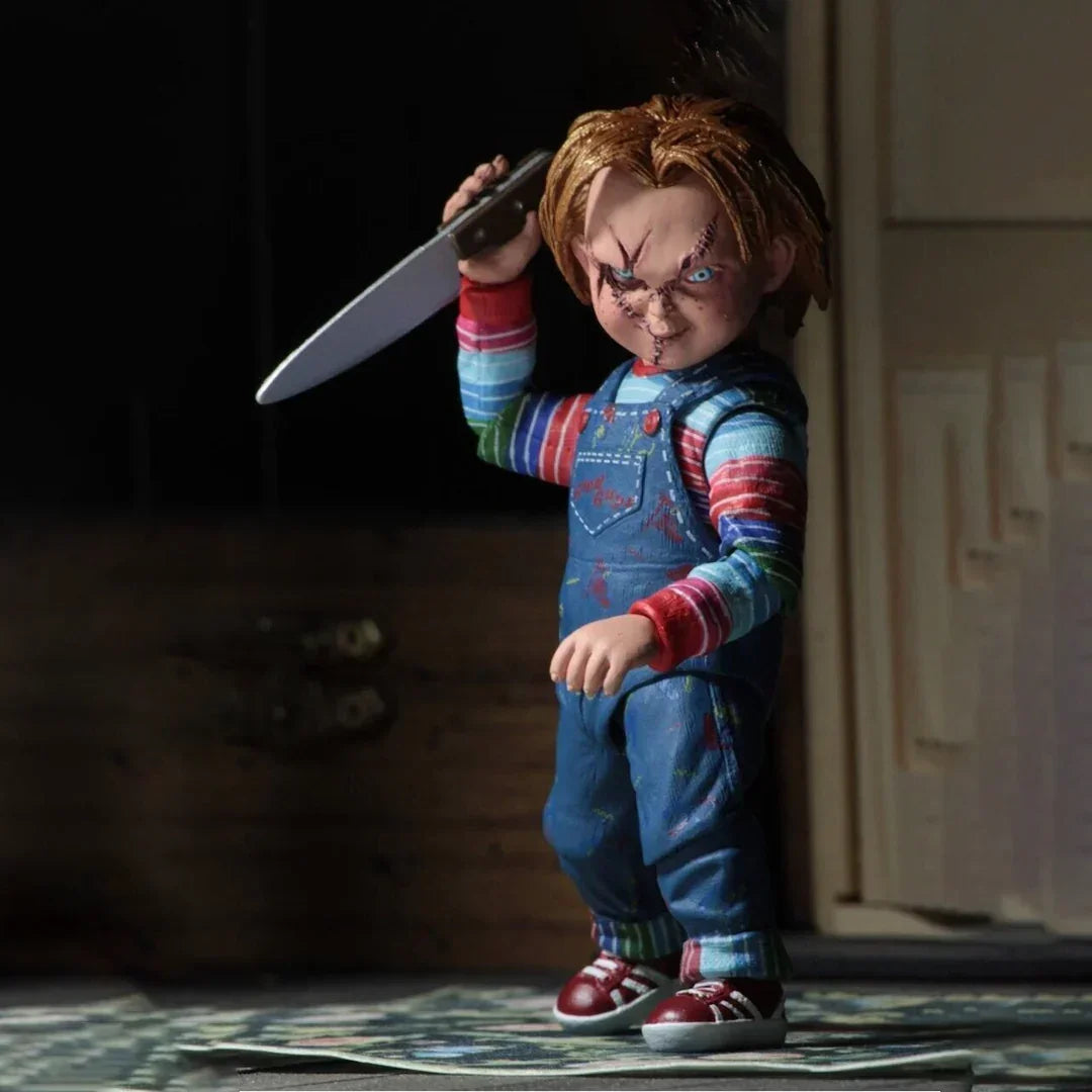 NECA 4" Ultimate Good Guys! Chucky - Action Figure PVC Collectible Toy Age 17+ - Jaiman Toys