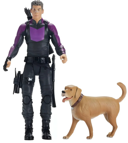 Marvel Hawkeye (with Lucky the Pizza Dog) Action Figure (Special Collector Edition) - Jaiman Toys