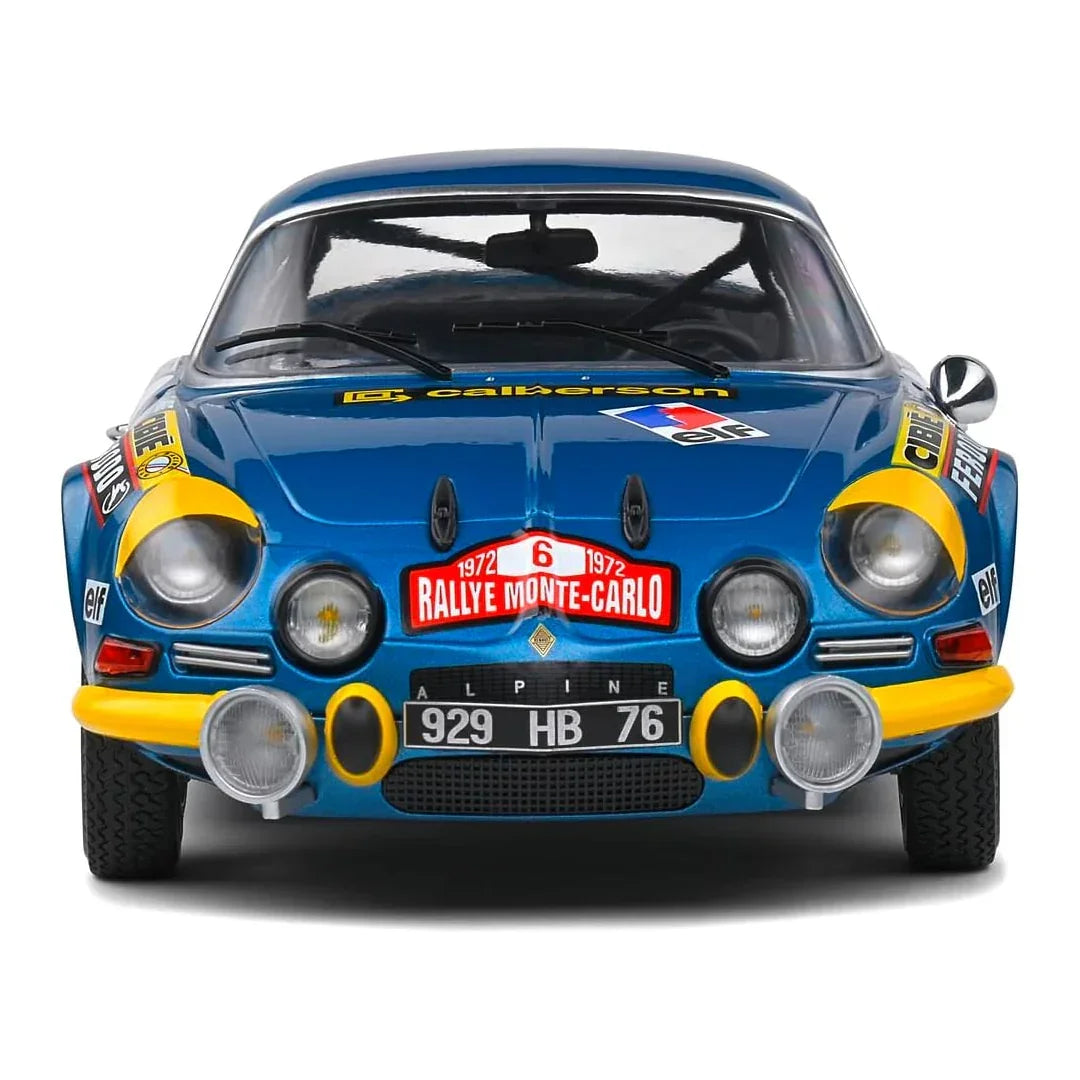 Solido 1/18 Alpine A110 1600S Rally De Montecarlo 1972 #6 J.C Andruet-Pagani - Jaiman Toys
