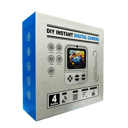 Print Camera - Instant Printing Digital Camera - Thermal Paper Printing Photo For Kids (Blue) ( Print Camera ) - Jaiman Toys
