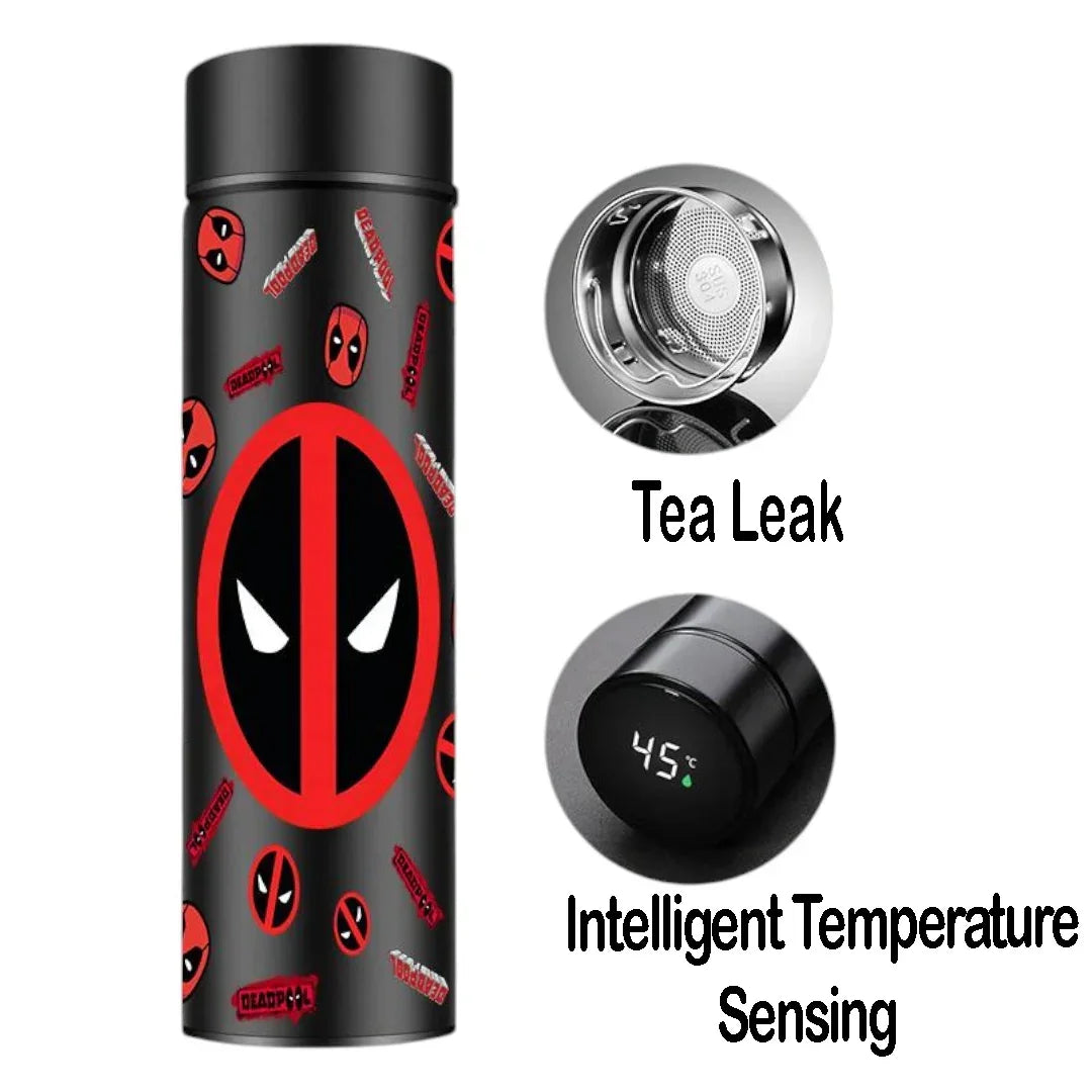 ChillSip Thermos Water Bottle | Water Bottle with LED Temperature Display | Stainless Steel Perfect for Hot & Cold Drinks (1 Pc) Vol- 500 ml - Jaiman Toys