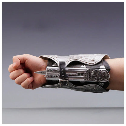 Assassin's Creed : Ultimate BROTHERHOOD- EZIO AUDITORE'S ARMORED VAMBRACE Hidden Blade Gauntlet Set! Role-Play Accessory Age 17+ - Jaiman Toys