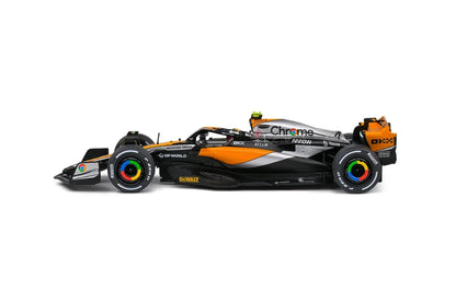 Solido: McLaren MCL60 – Great Britain GP – 2023 – L.NORRIS (Scale 1:43) - Jaiman Toys