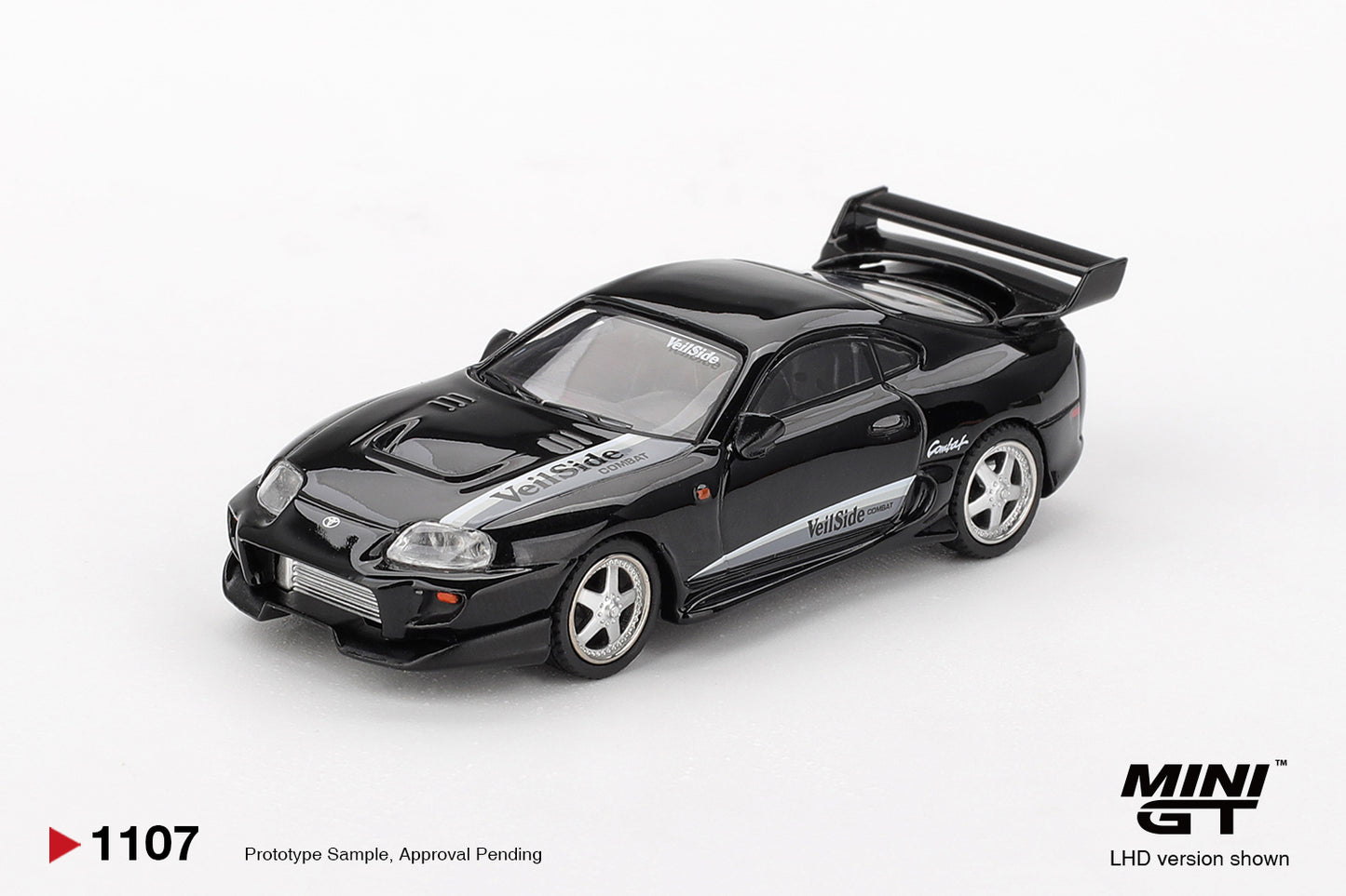 MINI GT Collector Set | Toyota Supra VeilSide Combat V-II Black + KAIDO HOUSE x MINI GT Nissan Skyline GT-R (R34) Kaido Works GReddy V2 Chase Edition | Premium 1:64 Diecast Model Cars