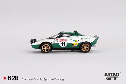 Mini GT Lancia Stratos HF (1975) Rally Sanremo Winner - Limited Edition - Jaiman Toys