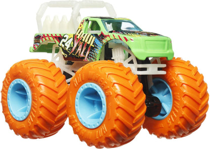 Hot Wheels Monster Trucks Haul Y’all Glow in the Dark – Neon Monster Truck Toy