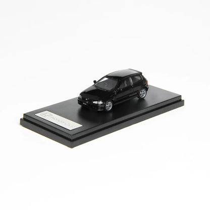 LCD Models 1:64 Honda Civic EG6 (Black) Diecast Scale Model Car