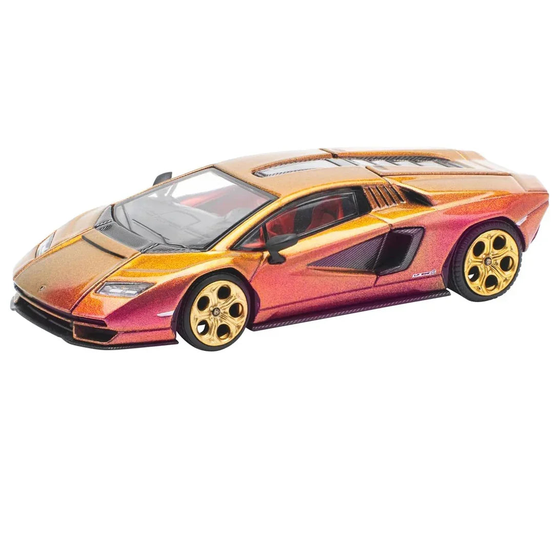 POP Race 1:64 Lamborghini Countach LP 800-4 – Blu Hal Diecast Model Car