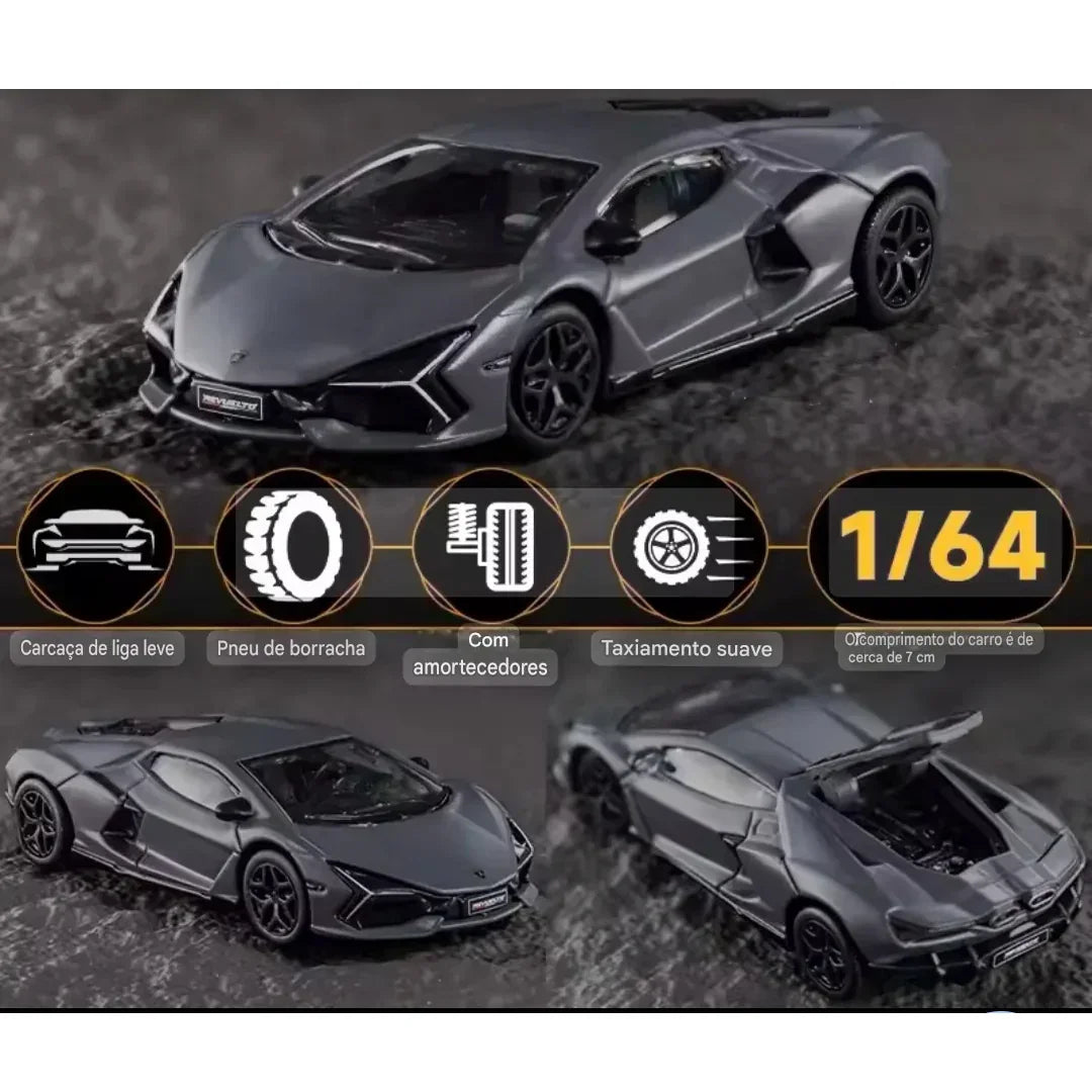 Bburago Lamborghini Revuelto 1:64 Die-Cast Scale Model Car