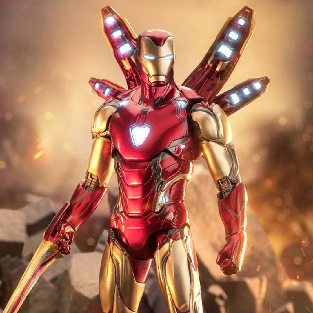ZD TOYS Mark 85 Nano Armor Superhero Action Figure – 1/10 Scale Collectible Figure with Accessories