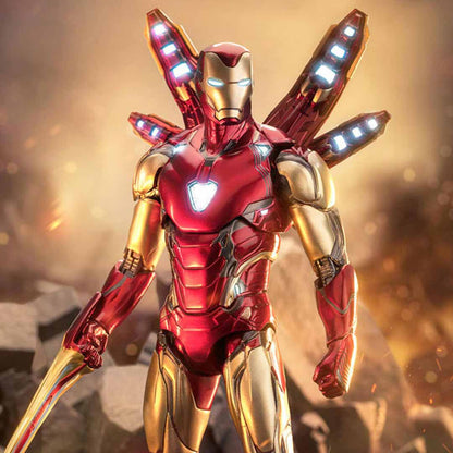 ZD TOYS Mark 85 Nano Armor Superhero Action Figure – 1/10 Scale Collectible Figure with Accessories