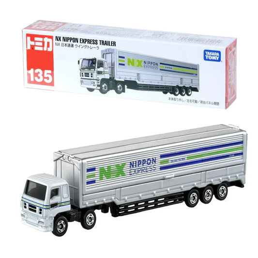 Tomica Long Type No 135 NX Nippon Express Wing Trailer - Jaiman Toys