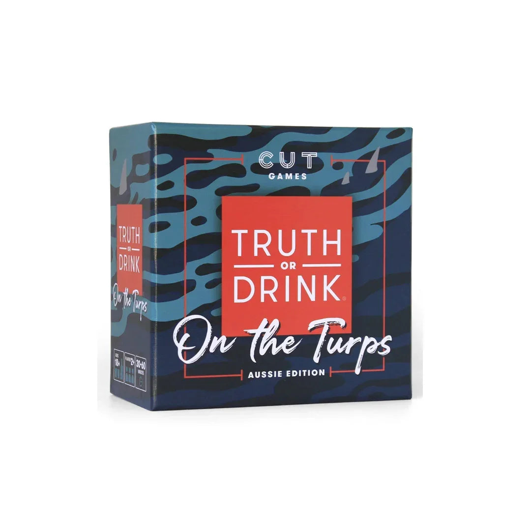 Truth or Drink Board Game: On The Turps – Aussie Edition - Jaiman Toys