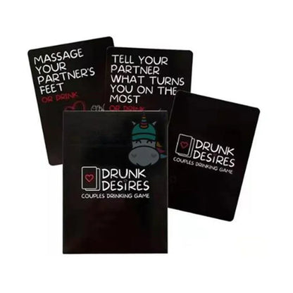 Drunk Desires – The Ultimate Couples Drinking Party Game - Jaiman Toys