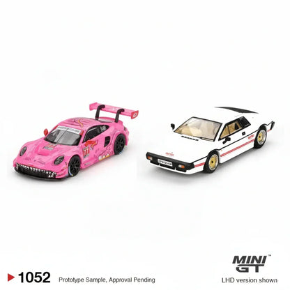 Mini GT 1:64 Roxy Porsche 911 GT3 R #77 IMSA 2024 + Lotus Esprit Turbo James Bond Die-Cast Models | Collector Edition
