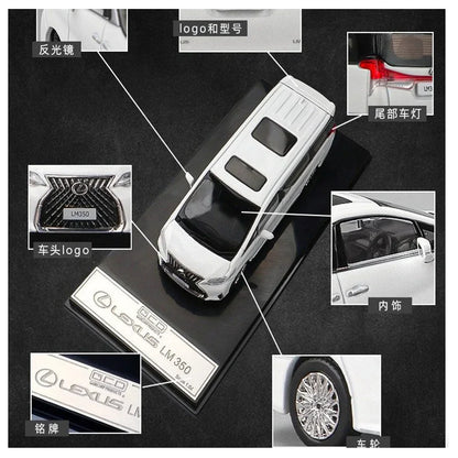 GCD 1:64 Lexus LM350 Luxury Minivan Model | Premium Diecast Collectible | High-Detail Miniature MPV
