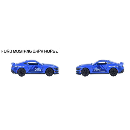 Majorette Ford Mustang Dark Horse Die-Cast Car | Premium 1:64 Scale Licensed Model | Ages 3+