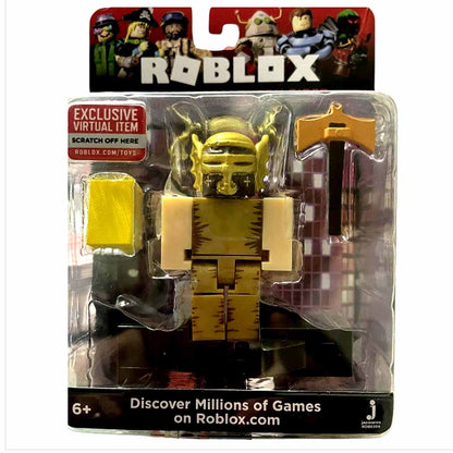 (Damaged Box) Roblox Aqualotl Action Figure with Exclusive Virtual Item Code 3inch | Collectible Figure